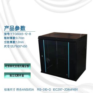 12U Wall Mount Cabinet — YTG6045-12-B